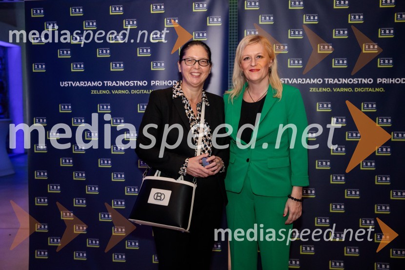 mag. Barbara Škraba Flis, Generalna sekretarka Inženirske zbornice Slovenije;  Anita Kuhar, IZSDan inženirske zbornice Slovenije