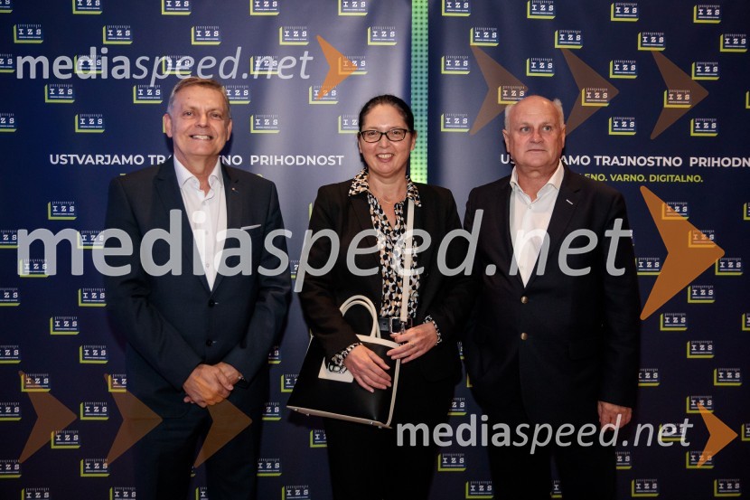 dr. Viktor Markelj, direktor projektivnega podjetja Ponting iz Maribora; mag. Barbara Škraba Flis, Generalna sekretarka Inženirske zbornice Slovenije;  Marjan  Pipenbaher, gradbeni inženir, PontingDan inženirske zbornice Slovenije