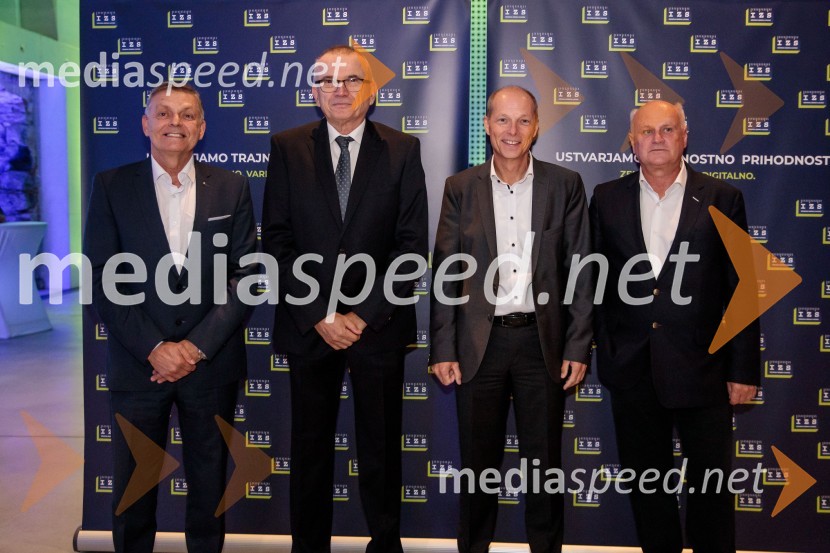 dr. Viktor Markelj; dr. Željko Vukelić, IZS; prof. dr. Andrej Pogačnik, Inženirska zbornica Slovenije;  Marjan  Pipenbaher, gradbeni inženir, PontingDan inženirske zbornice Slovenije