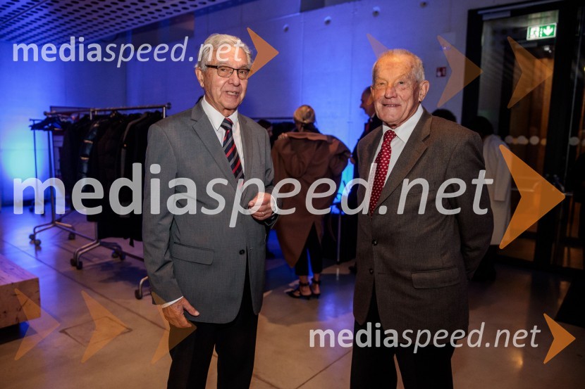  Franc Avšič, predsednik regijske pisarne Maribor, Inženirska zbornica Slovenije; dr. Janez DuhovnikDan inženirske zbornice Slovenije