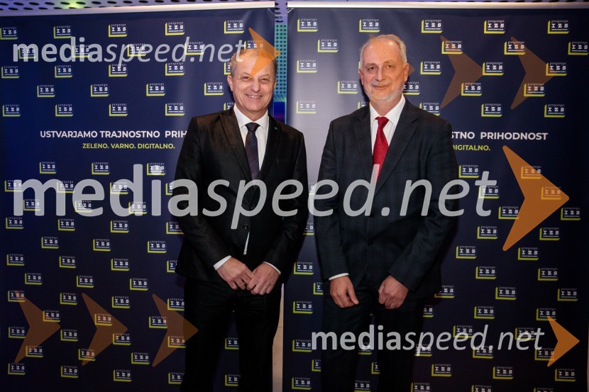  Matjaž  Grilc, IZS; dr. Vojkan Jovičić, inženirDan inženirske zbornice Slovenije