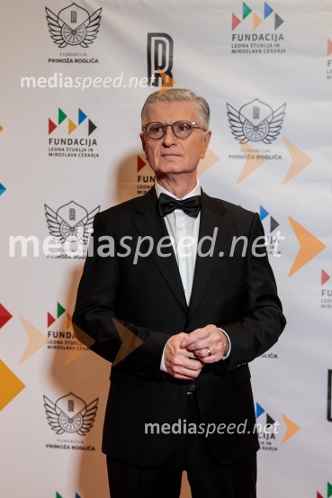  Franjo Bobinac, podpredsednik in generalni direktor za globalni marketing, Hisense International., predsednik Rokometne zveze SlovenijePrimož Roglič predal naziv botra, dobrodelna prireditev Olimpijskega komiteja Slovenije