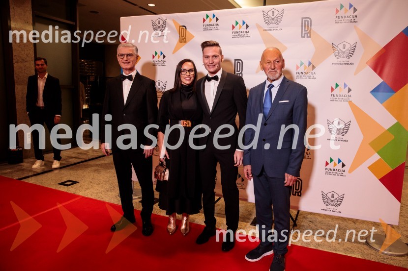  Franjo Bobinac, podpredsednik in generalni direktor za globalni marketing, Hisense International., predsednik Rokometne zveze Slovenije;  Nastja Lanišek;  Anže Lanišek, smučarski skakalec;  Miroslav Cerar, nekdanji gimnastičar, nekdanji predsednik Odbora za podeljevanje Bloudkovih priznanjPrimož Roglič predal naziv botra, dobrodelna prireditev Olimpijskega komiteja Slovenije