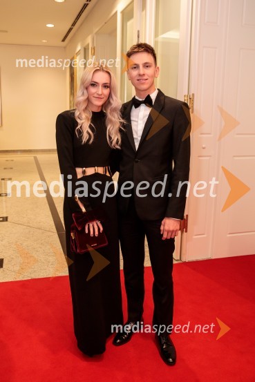  Urška Žigart, kolesarka;  Tadej Pogačar, kolesarPrimož Roglič predal naziv botra, dobrodelna prireditev Olimpijskega komiteja Slovenije