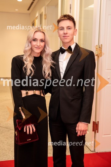  Urška Žigart, kolesarka;  Tadej Pogačar, kolesarPrimož Roglič predal naziv botra, dobrodelna prireditev Olimpijskega komiteja Slovenije