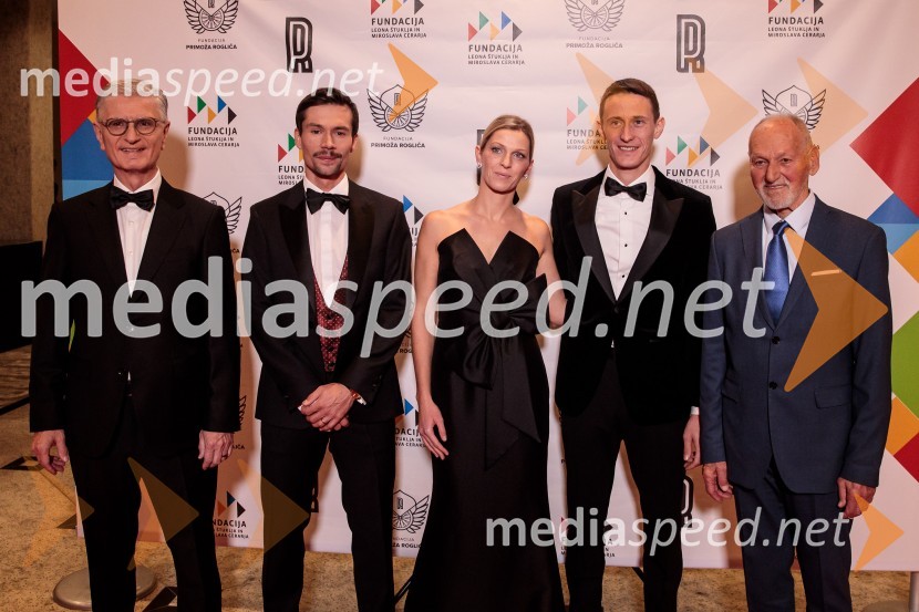  Franjo Bobinac, podpredsednik in generalni direktor za globalni marketing, Hisense International., predsednik Rokometne zveze Slovenije;  Primož Roglič, kolesar;  Mina Prevc;  Peter  Prevc, smučarski skakalec;  Miroslav Cerar, nekdanji gimnastičar, nekdanji predsednik Odbora za podeljevanje Bloudkovih priznanjPrimož Roglič predal naziv botra, dobrodelna prireditev Olimpijskega komiteja Slovenije