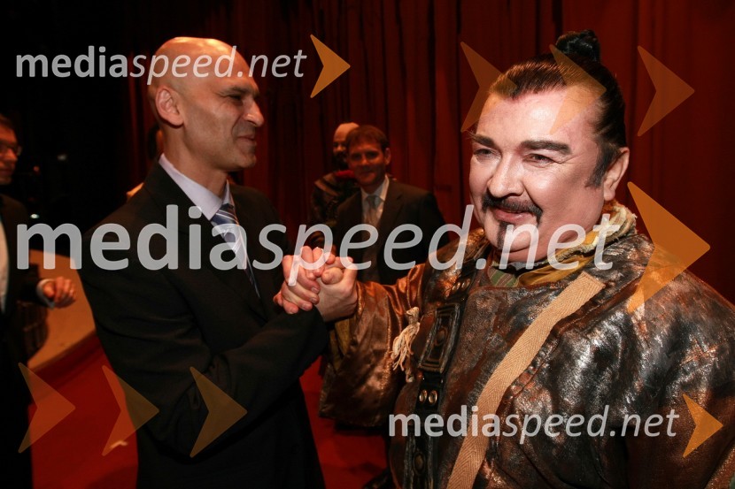 ... in Janez Lotrič, operni pevecPremiera opere Turandot v SNG Maribor