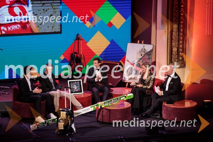  Robert Hrgota, trener slovenske skakalne reprezentance;  Zvone Pograjc;  Primož Roglič, kolesar;  ... ;  ... Primož Roglič predal naziv botra, dobrodelna prireditev Olimpijskega komiteja Slovenije