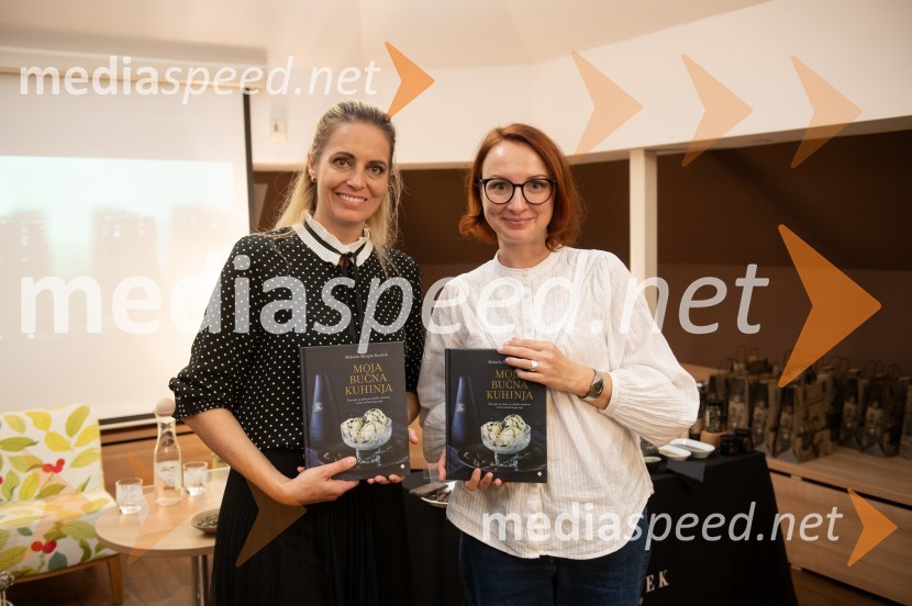  Mihaela Margan  Kocbek;  Nina Žitko Pucer, urednica, Cankarjeva založbaMoja bučna kuhinja, predstavitev knjige Miše Margan