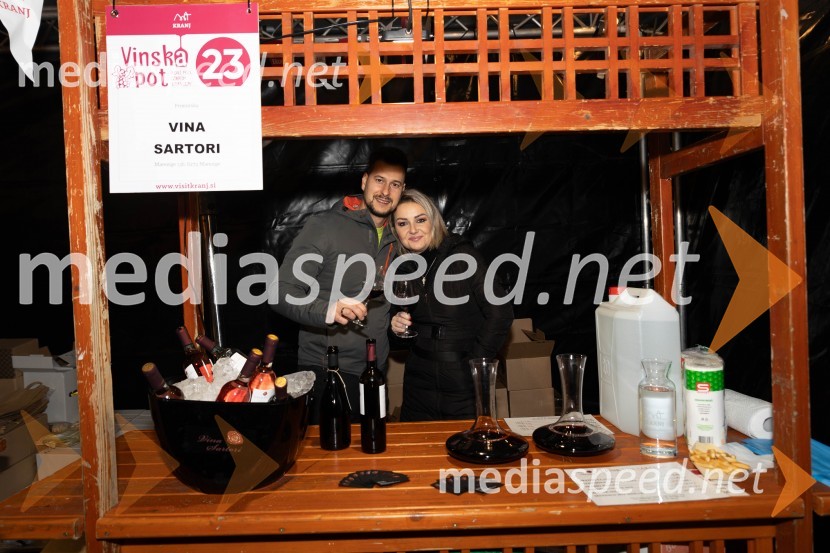 Vinska pot v rovih pod starim Kranjem 2023, petek