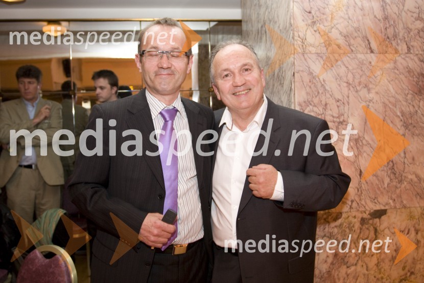 ..., član žirije in Srečko Čož, vodja projekta Miss športaMiss športa Slovenije 2009