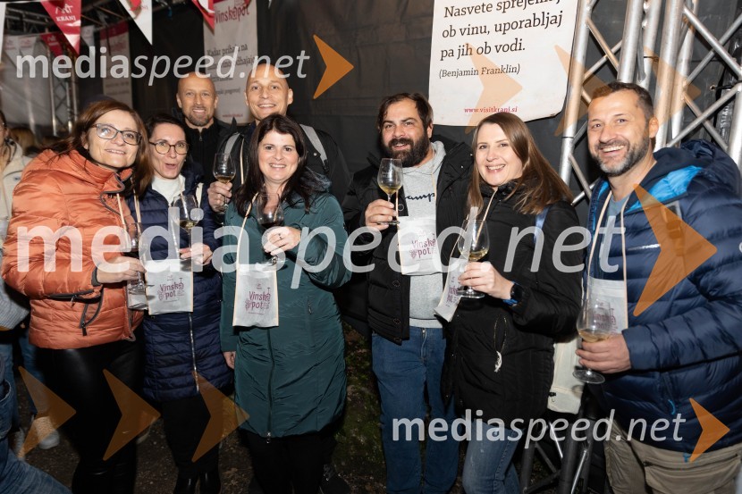 Vinska pot v rovih pod starim Kranjem 2023, petek