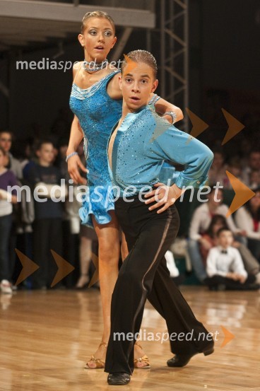 Finale v kategoriji mladincevDržavno prvenstvo v latinskoameriških plesih in podelitev nagrad Povodni mož 2008