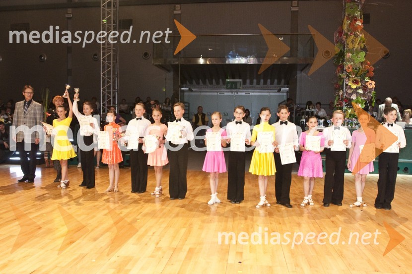 Finalisti v kategoriji pinoirjevDržavno prvenstvo v latinskoameriških plesih in podelitev nagrad Povodni mož 2008