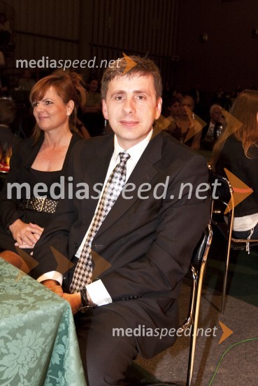 Jani Möderndorfer, podžupan LjubljaneDržavno prvenstvo v latinskoameriških plesih in podelitev nagrad Povodni mož 2008