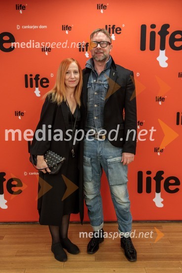  Zvezdana  Lazar, pokroviteljica, organizatorka dogodkov, Liffe;  Matej Filipčič, režiser34. LIFFE, zaključek ljubljanskega filmskega festivala