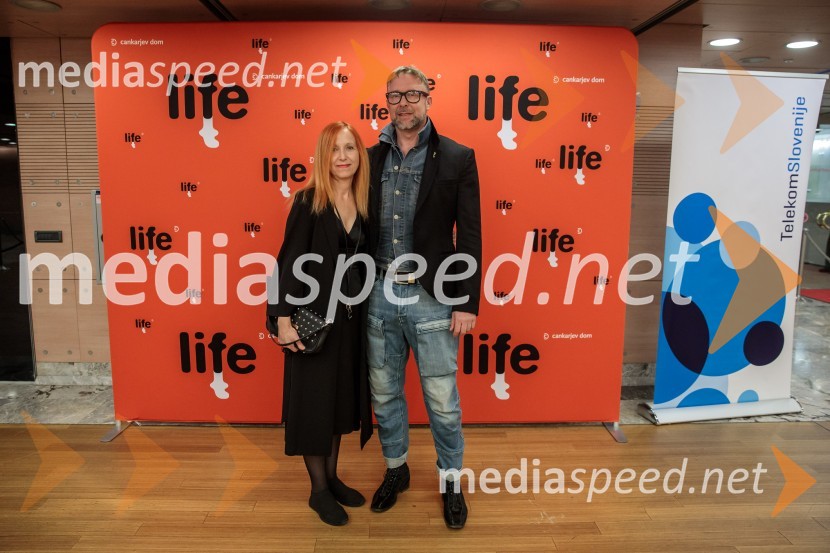  Zvezdana  Lazar, pokroviteljica, organizatorka dogodkov, Liffe;  Matej Filipčič, režiser34. LIFFE, zaključek ljubljanskega filmskega festivala