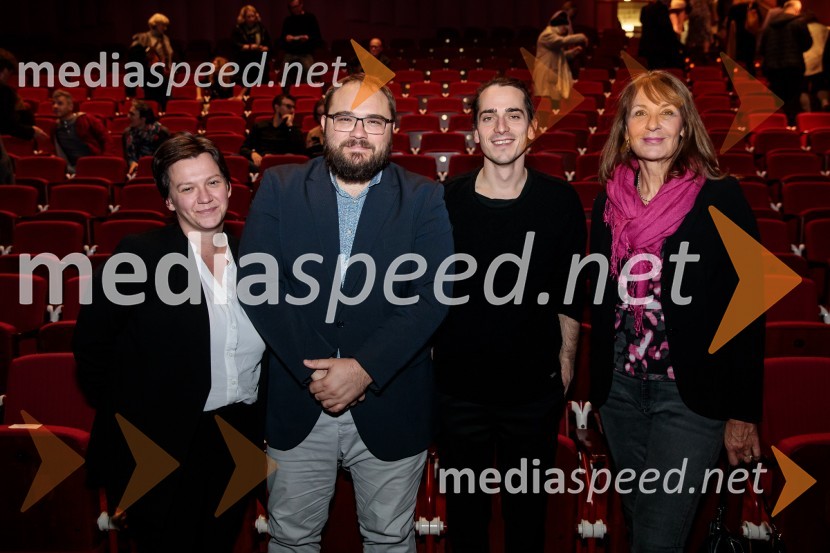  Iza Strehar, dramatičarka in scenaristka;  Žiga Virc, slovenski režiser;  Petja Labović, igralec;  Živa Emeršič, FIPRESCI34. LIFFE, zaključek ljubljanskega filmskega festivala