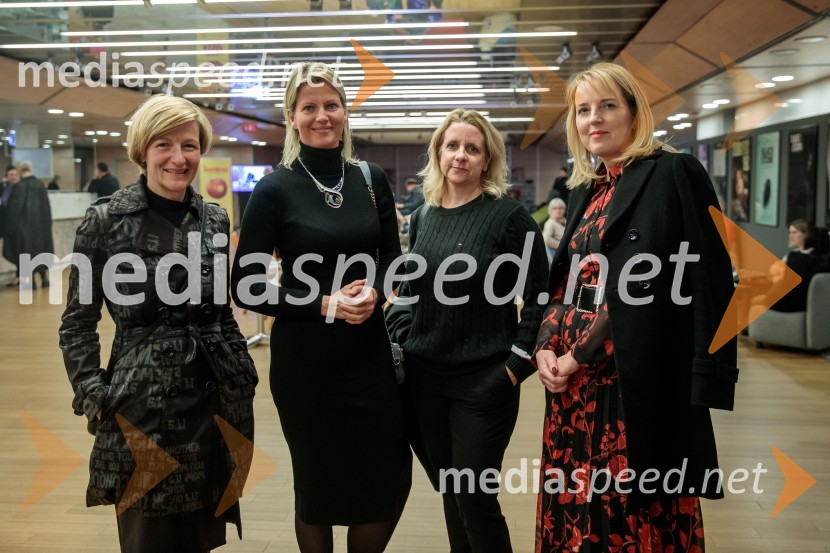  Katarina Prešeren, vodja komuniciranja, Telekom Slovenija;  Sonja Škufca Zaveršek, Setcce d.o.o.;  Meta Pavlin Avdić, strateška direktorica, prvi.prvi;  Mateja Videčnik, psihologinja34. LIFFE, zaključek ljubljanskega filmskega festivala