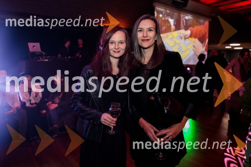  Katarina Koprivnikar, marketing MGL;  Hana Radovan, odnosi z javnostmi, Državno odvetništvo34. LIFFE, zaključek ljubljanskega filmskega festivala