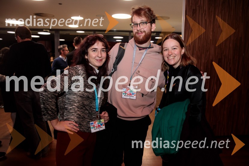   Tjaša Šteblaj;  Martin Pavunc;  Nuša Selič34. LIFFE, zaključek ljubljanskega filmskega festivala