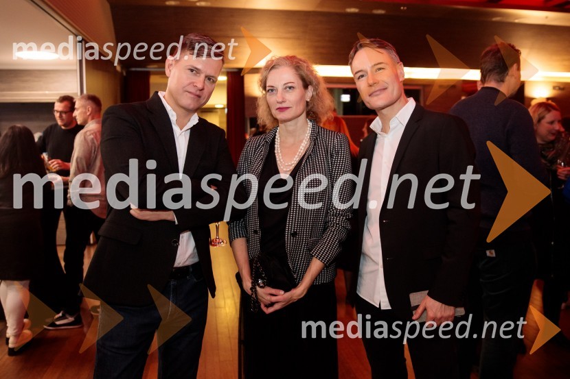  Toni Tovornik, generalni sekretar na Ministrstvu za kulturo;  Hermina Kovačič, strokovnjakinja za komuniciranje;  Saša Krajnc, TV Voditelj, RTV34. LIFFE, zaključek ljubljanskega filmskega festivala