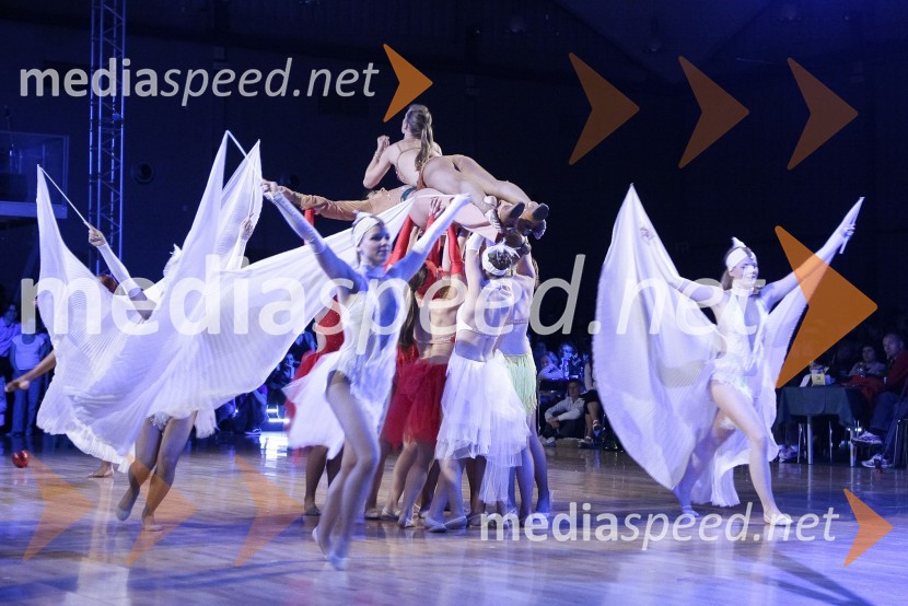 Članska plesna formacija Plesne šole Urška - Rajski vrtDržavno prvenstvo v latinskoameriških plesih in podelitev nagrad Povodni mož 2008