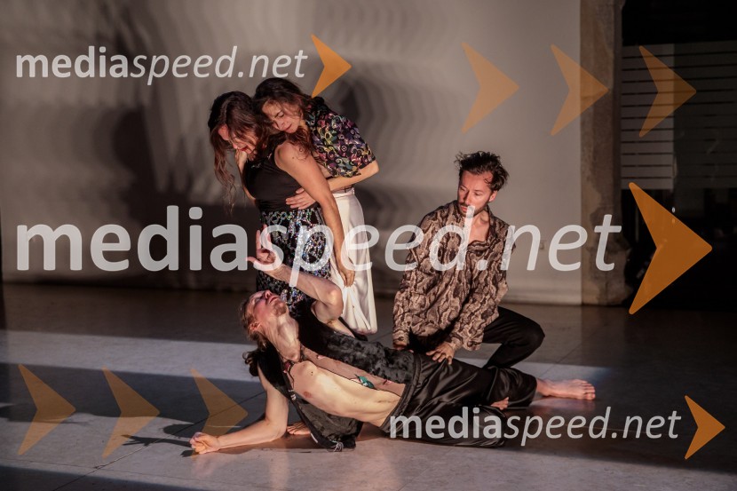  Agostina D’Alessandro, plesalka;  Žigan Krajnčan, igralec, plesalec, koreograf;  Kristýna Peldová, plesalka in koreografinja;  Milan Tomášik, plesalecEno samo telo ni dovolj, premiera plesne predstave