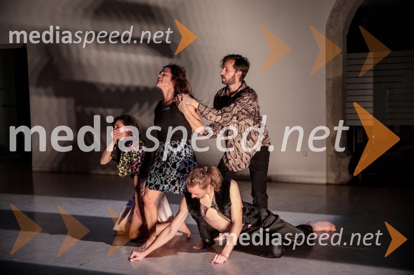  Kristýna Peldová, plesalka in koreografinja;  Agostina D’Alessandro, plesalka;  Žigan Krajnčan, igralec, plesalec, koreograf;  Milan Tomášik, plesalecEno samo telo ni dovolj, premiera plesne predstave