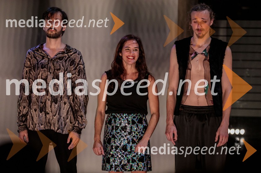  Milan Tomášik, plesalec;  Agostina D’Alessandro, plesalka;  Žigan Krajnčan, igralec, plesalec, koreografEno samo telo ni dovolj, premiera plesne predstave