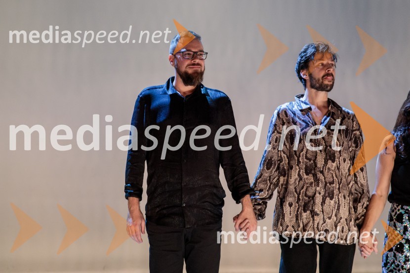  Kristijan Krajnčan, glasbenik;  Milan Tomášik, plesalecEno samo telo ni dovolj, premiera plesne predstave