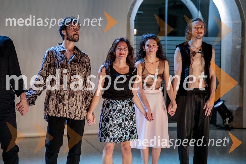  Milan Tomášik, plesalec;  Agostina D’Alessandro, plesalka;  Kristýna Peldová, plesalka in koreografinja;  Žigan Krajnčan, igralec, plesalec, koreografEno samo telo ni dovolj, premiera plesne predstave