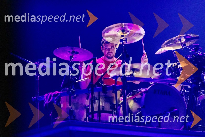  Boštjan Meglič, glasbenik, član skupine SiddhartaSiddharta v Areni Stožice