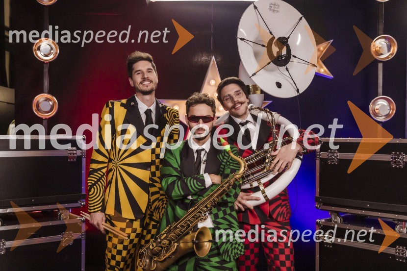  David Nik Lipovac, Pantaloons;  Luka Belič, Pantaloons;  Aljaž Markežič, PantaloonsSlovenija ima talent 2023, tretja polfinalna oddaja