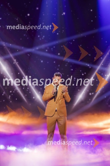  Domen Kljun, pevecSlovenija ima talent 2023, tretja polfinalna oddaja