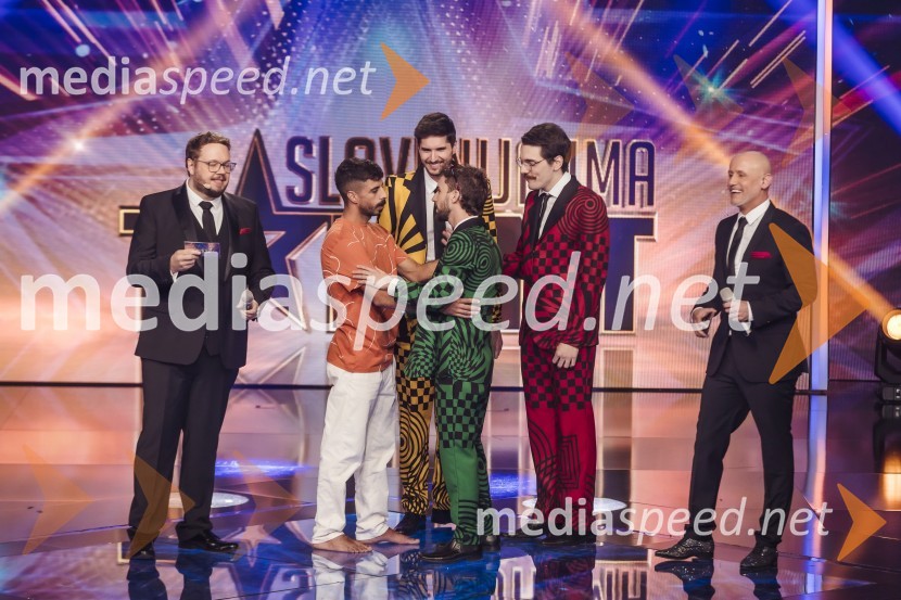  Sašo Stare, stand up komik, voditelj;  Ahmed Kullab, plesalec;  David Nik Lipovac, Pantaloons;  Luka Belič, Pantaloons;  Aljaž Markežič, Pantaloons;  Peter Poles, televizijski voditeljSlovenija ima talent 2023, tretja polfinalna oddaja