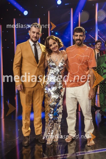  Domen Kljun, pevec;  Ana Klašnja, balerina;  Ahmed Kullab, plesalecSlovenija ima talent 2023, tretja polfinalna oddaja