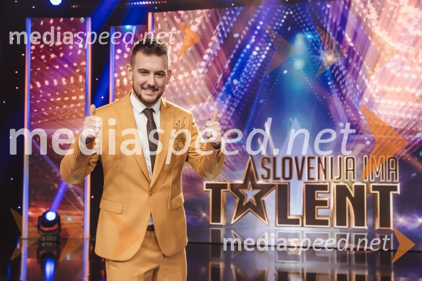  Domen Kljun, pevecSlovenija ima talent 2023, tretja polfinalna oddaja