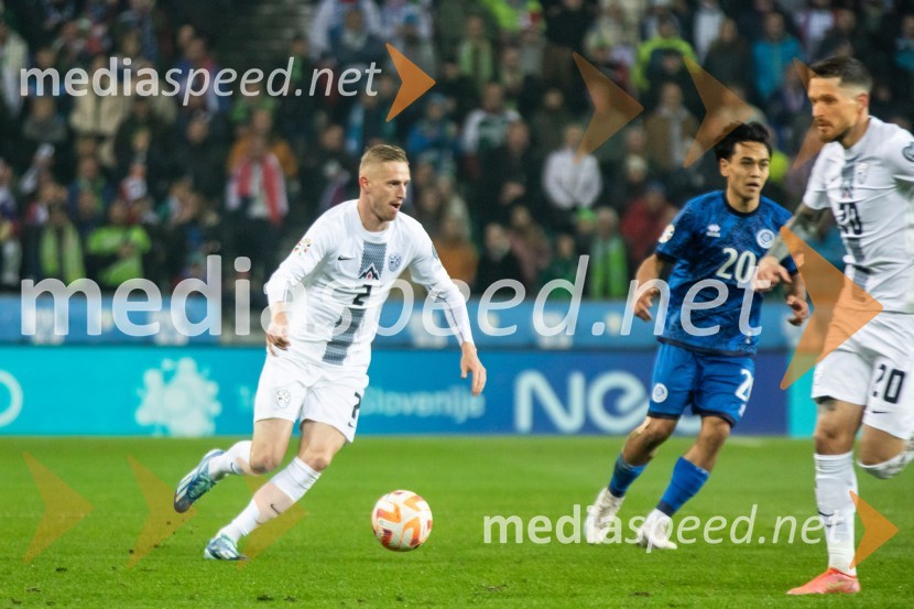  Žan  Karničnik, nogometaš, SlovenijaKvalifikacije za nogometno EP: Slovenija- Kazahstan