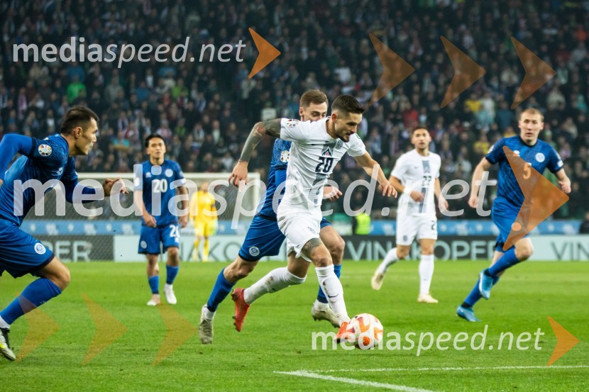  Petar Stojanović, nogometaš, SlovenijaKvalifikacije za nogometno EP: Slovenija- Kazahstan