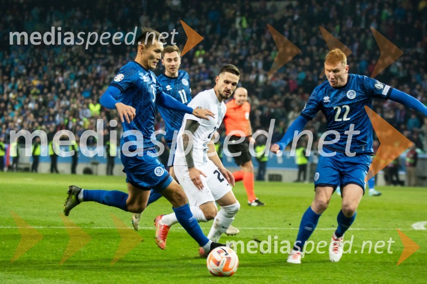  ... ;  Petar Stojanović, nogometaš, Slovenija;  ... Kvalifikacije za nogometno EP: Slovenija- Kazahstan