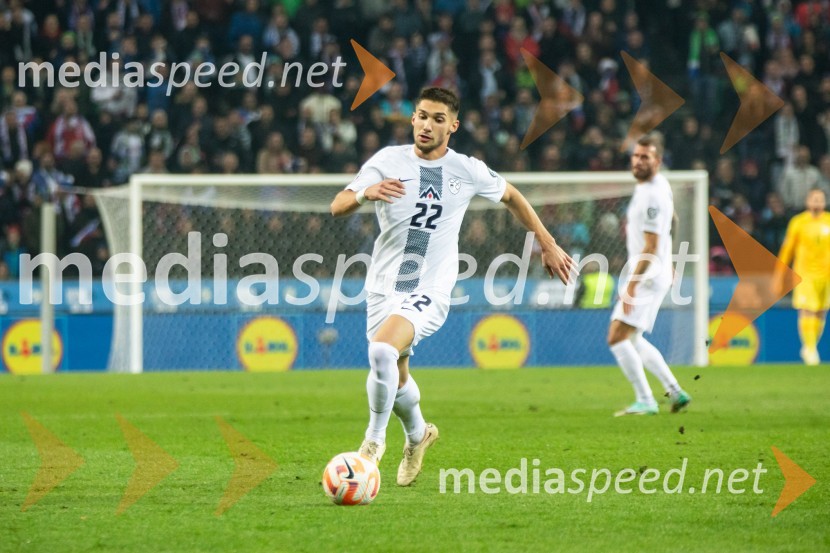  Adam Gnezda Čerin, nogometaš, SlovenijaKvalifikacije za nogometno EP: Slovenija- Kazahstan