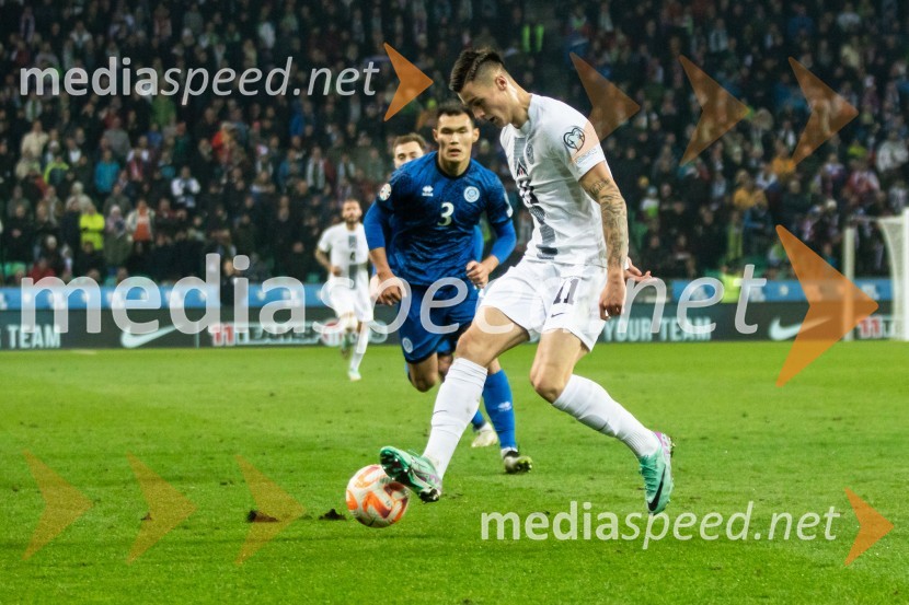  ... ;  Benjamin Šeško, nogometaš, SlovenijaKvalifikacije za nogometno EP: Slovenija- Kazahstan