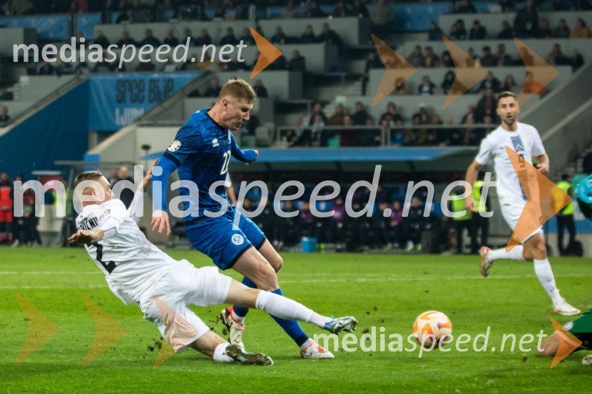  Žan  Karničnik, nogometaš, Slovenija;  ... Kvalifikacije za nogometno EP: Slovenija- Kazahstan