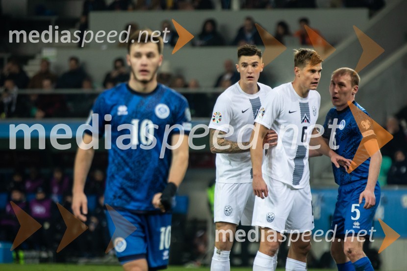  Benjamin Šeško, nogometaš, Slovenija;  Jaka Bijol, nogometaš, Slovenija;  ... Kvalifikacije za nogometno EP: Slovenija- Kazahstan
