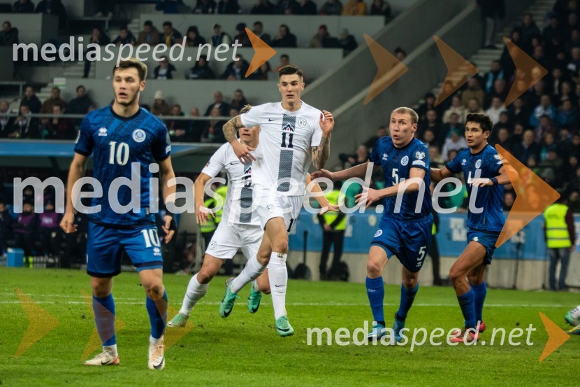  ... ;  Benjamin Šeško, nogometaš, Slovenija;  ... ;  ... Kvalifikacije za nogometno EP: Slovenija- Kazahstan