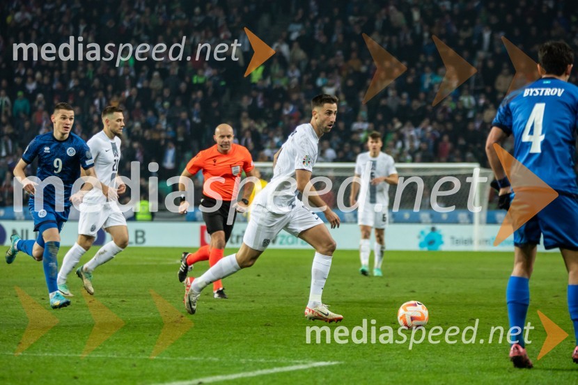  Andraž Šporar, nogometaš, SlovenijaKvalifikacije za nogometno EP: Slovenija- Kazahstan