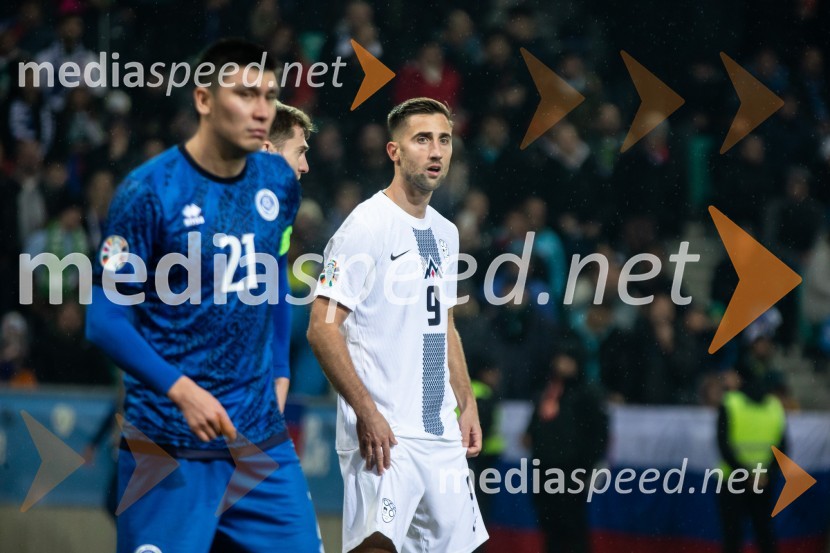  Andraž Šporar, nogometaš, SlovenijaKvalifikacije za nogometno EP: Slovenija- Kazahstan