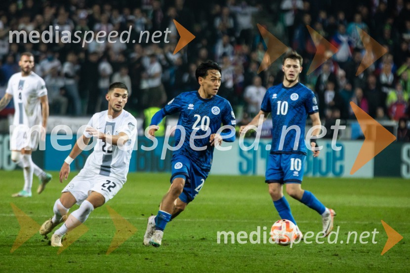  Adam Gnezda Čerin, nogometaš, NK Domžale;  ... ;  ... Kvalifikacije za nogometno EP: Slovenija- Kazahstan