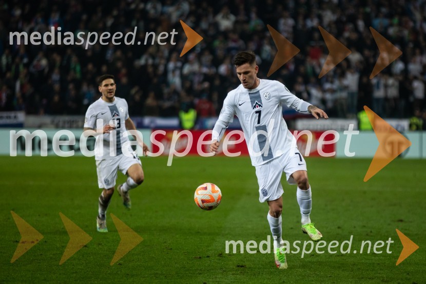  Erik Janža, nogometaš, Slovenija;  Benjamin Verbič, nogometaš, SlovenijaKvalifikacije za nogometno EP: Slovenija- Kazahstan